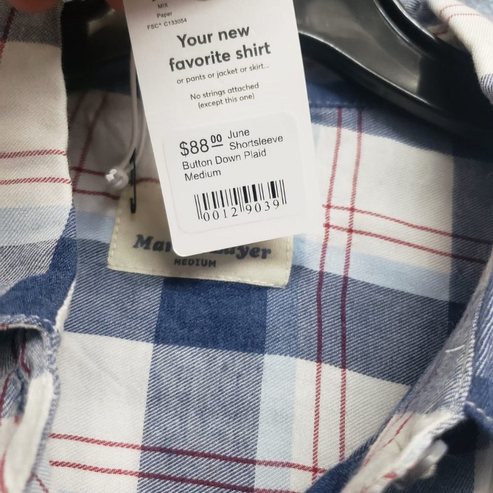 Marine Layer Women June Shortsleeve Button Down - Picture 4 of 5